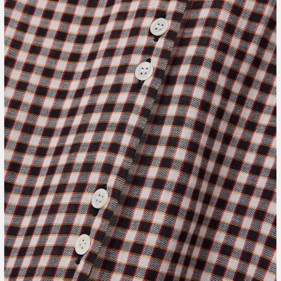 DOEN Madelaine Dress – Delphine Plaid — Size S — NWT - Picture 4 of 16